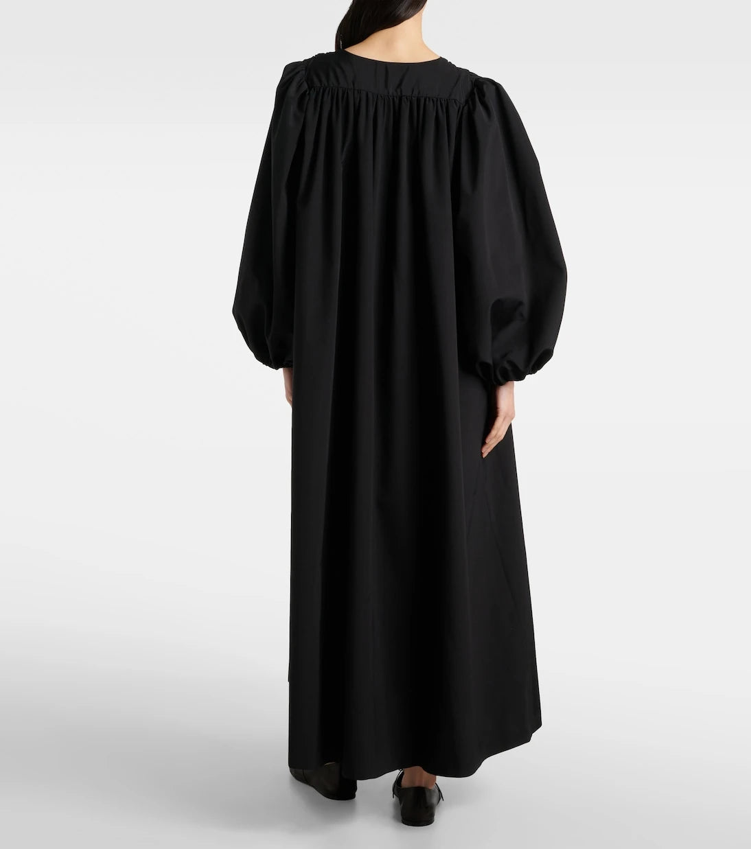 The Row - Beauvoir silk and wool maxi dress
