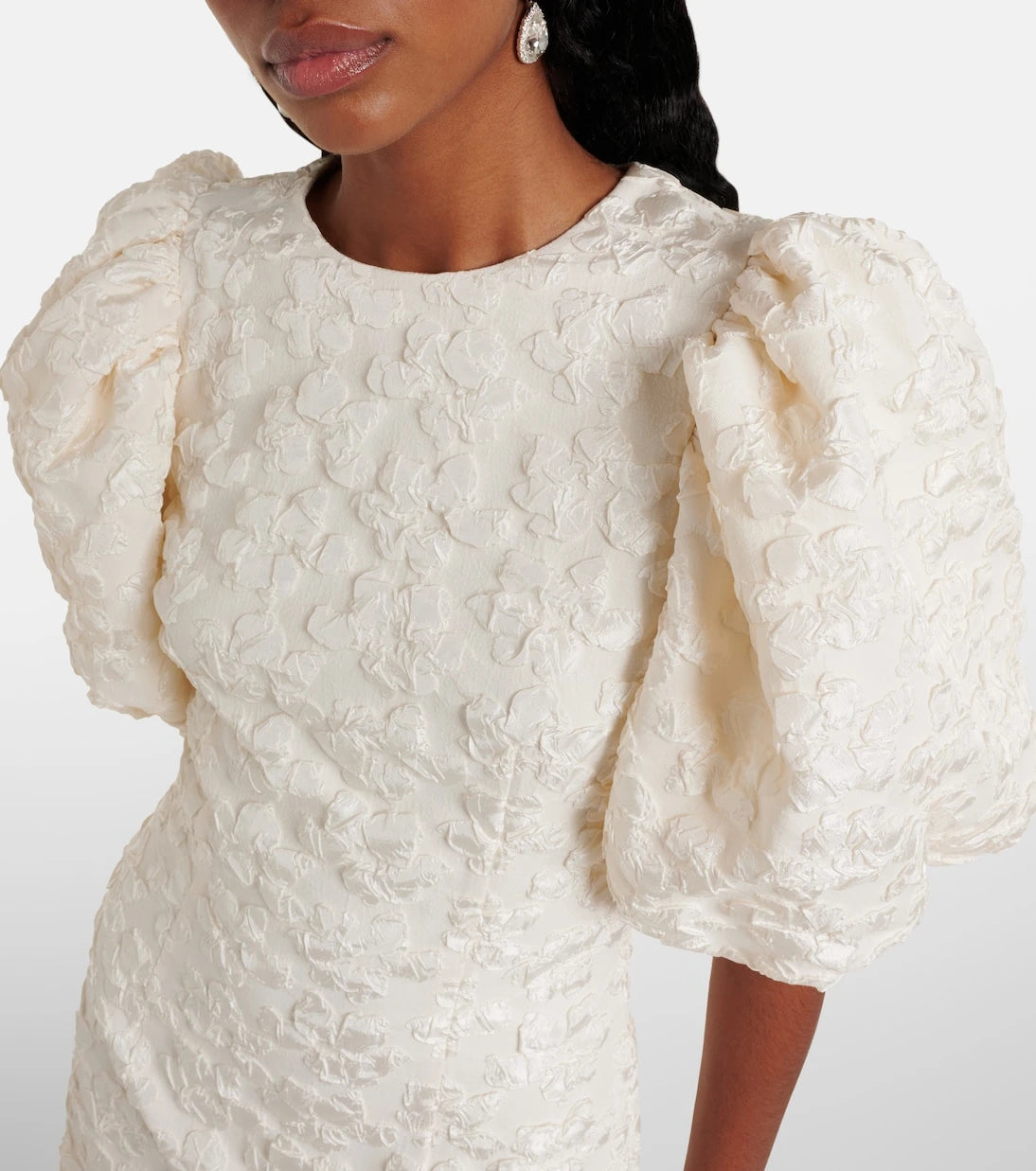 Rotate - Bridal jacquard minidress
