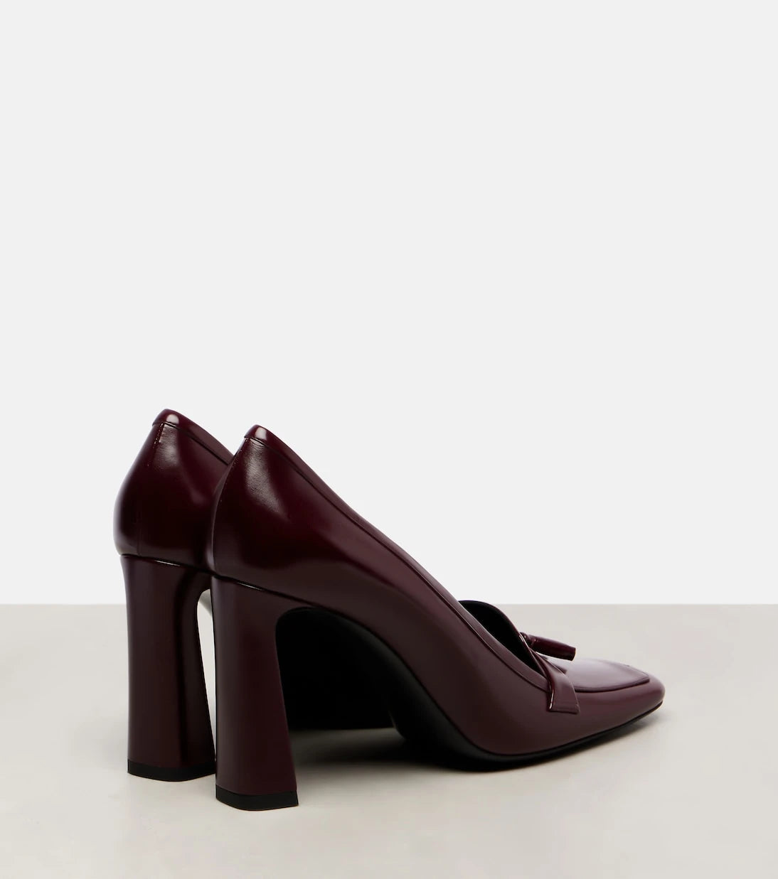 Saint Laurent - Chloé 90 leather loafer pumps
