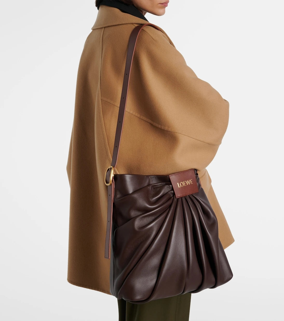 Loewe - Drapeli deri tote çanta