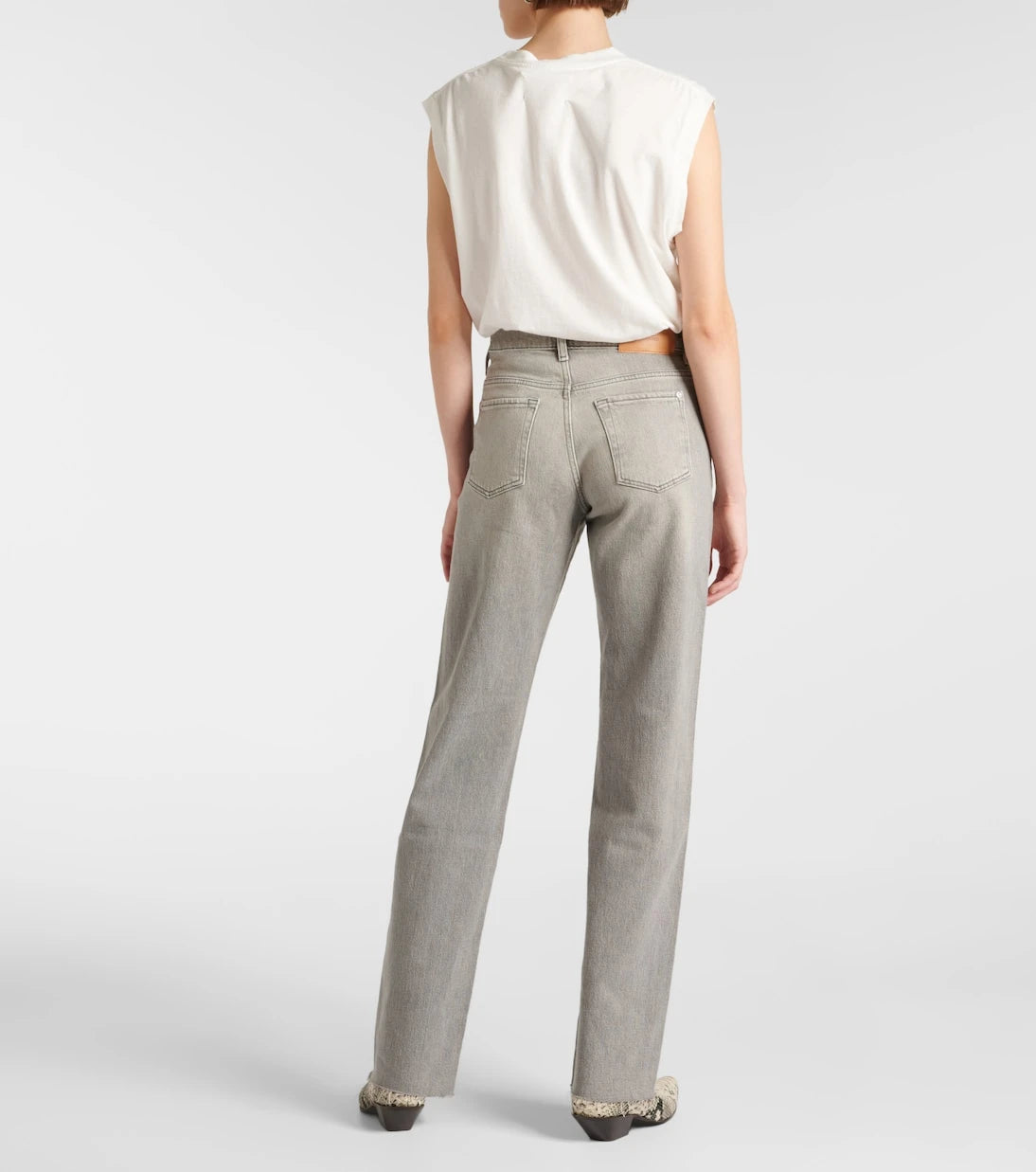 7 For All Mankind - Tess high-rise wide-leg jeans