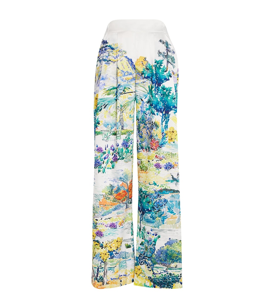Multi Printed Varenne Beach Trousers