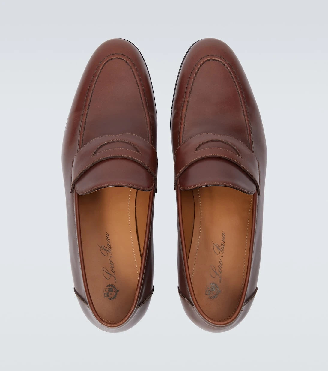 Loro Piana - Sergio leather penny loafers