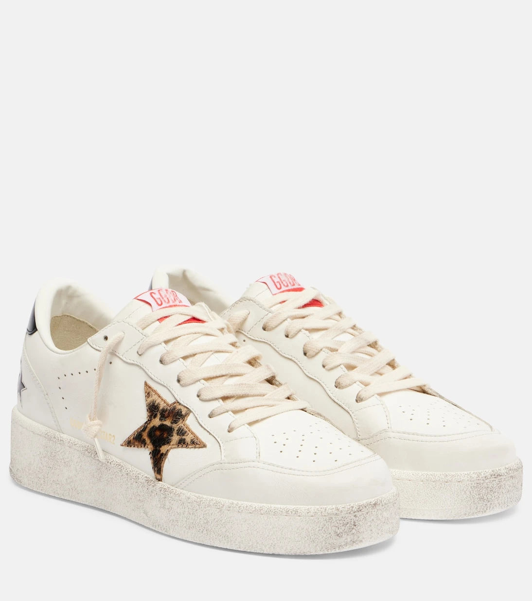 Golden Goose - Ball Star leather platform sneakers