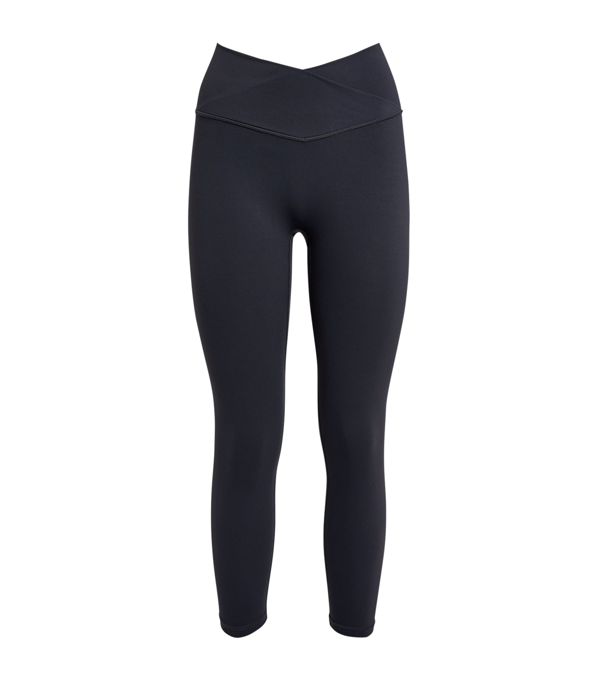 Adanola Black Ultimate Wrap Over Leggings