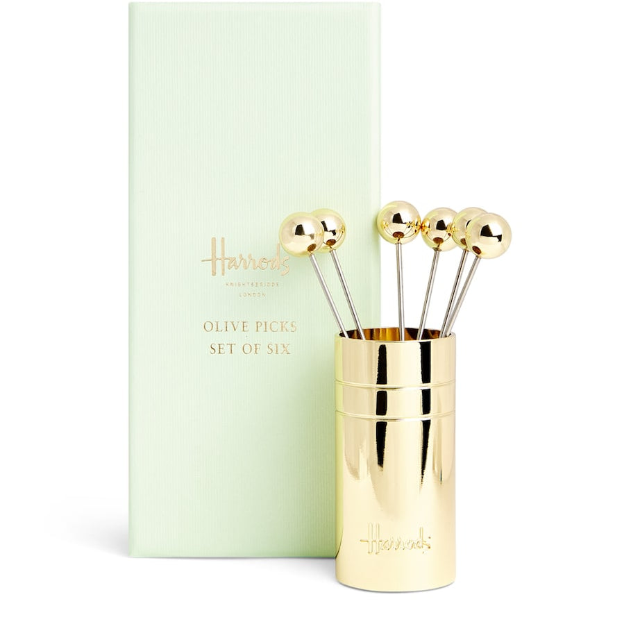 Stainless Steel Olive Picks (Set of 6)