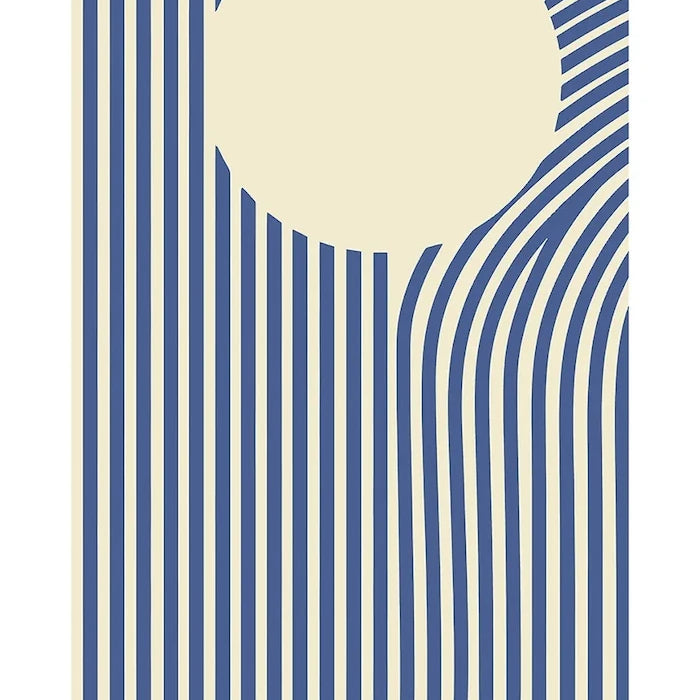 Akrilik Cam Üzerine Grafik a.i art HARTMAN Geometric Abstract 04, 30 x 40 cm