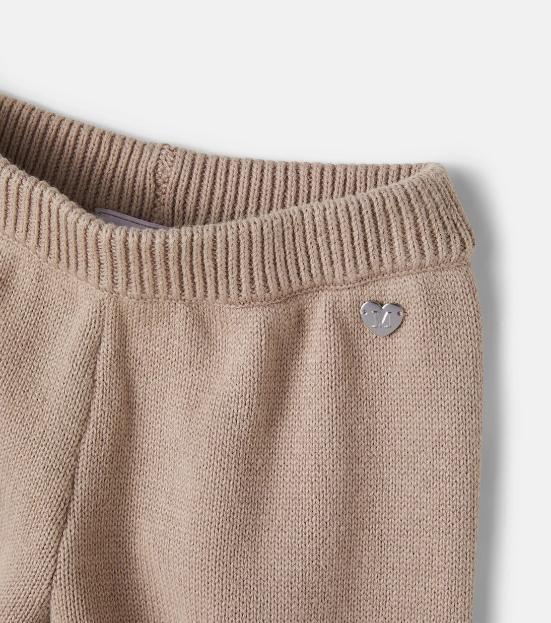 Monnalisa - Cotton and wool wide-leg pants