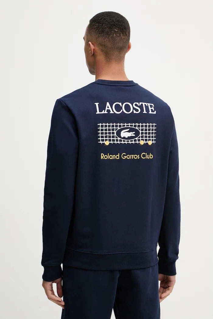 Lacoste erkek pamuklu sweatshirt