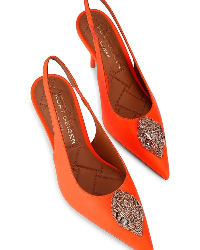 Kurt Geiger London Deri Topuklu Ayakkabı Large Eagle Sling