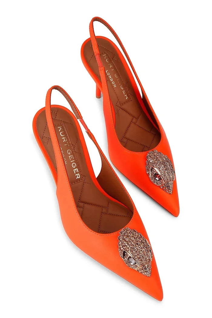 Kurt Geiger London Deri Topuklu Ayakkabı Large Eagle Sling