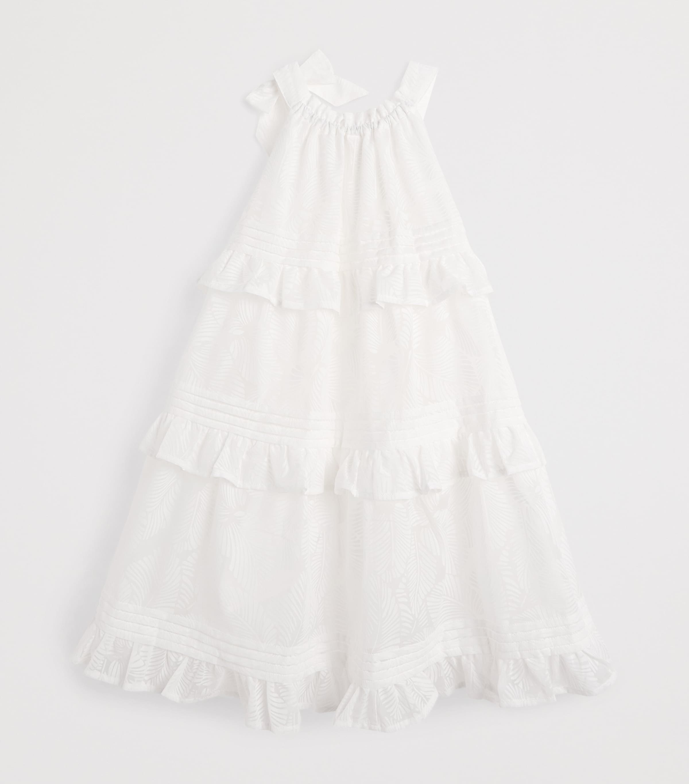 Zimmermann Kids Cotton Patience Tiered Dress (1-12 Years)