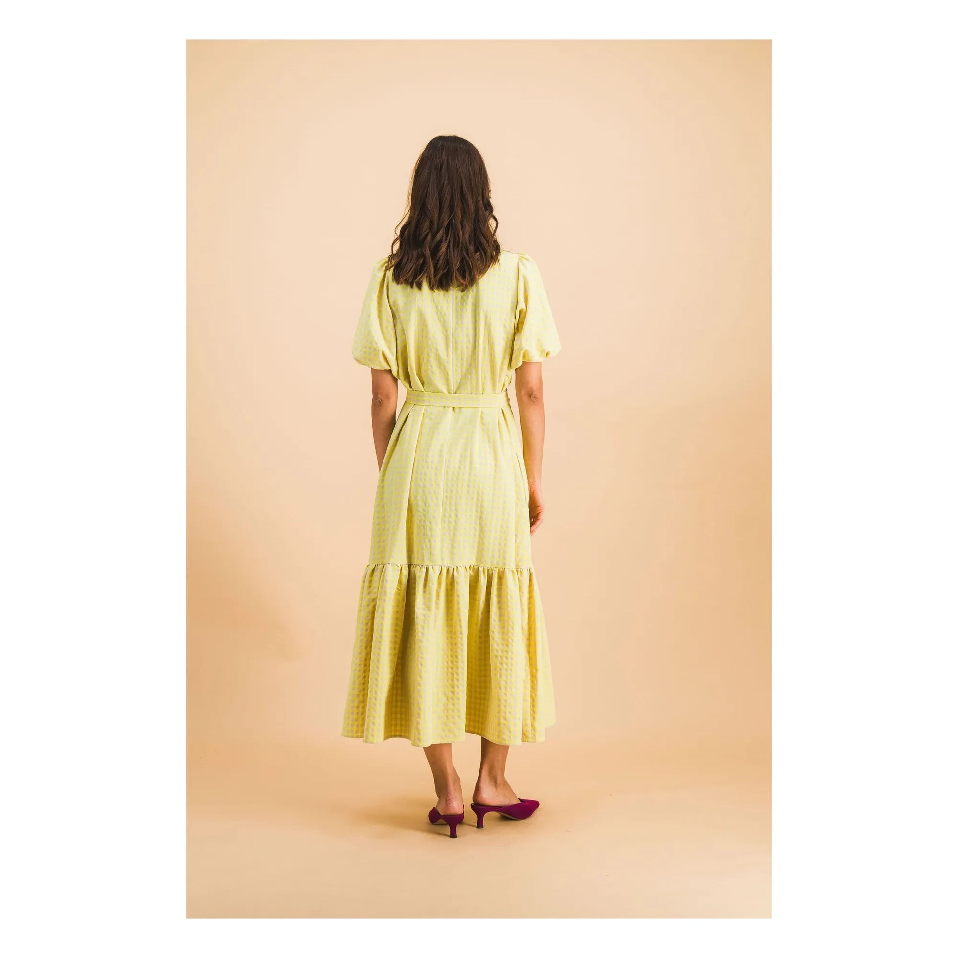 Elise Chalmin - Clémence Cotton dress | Green