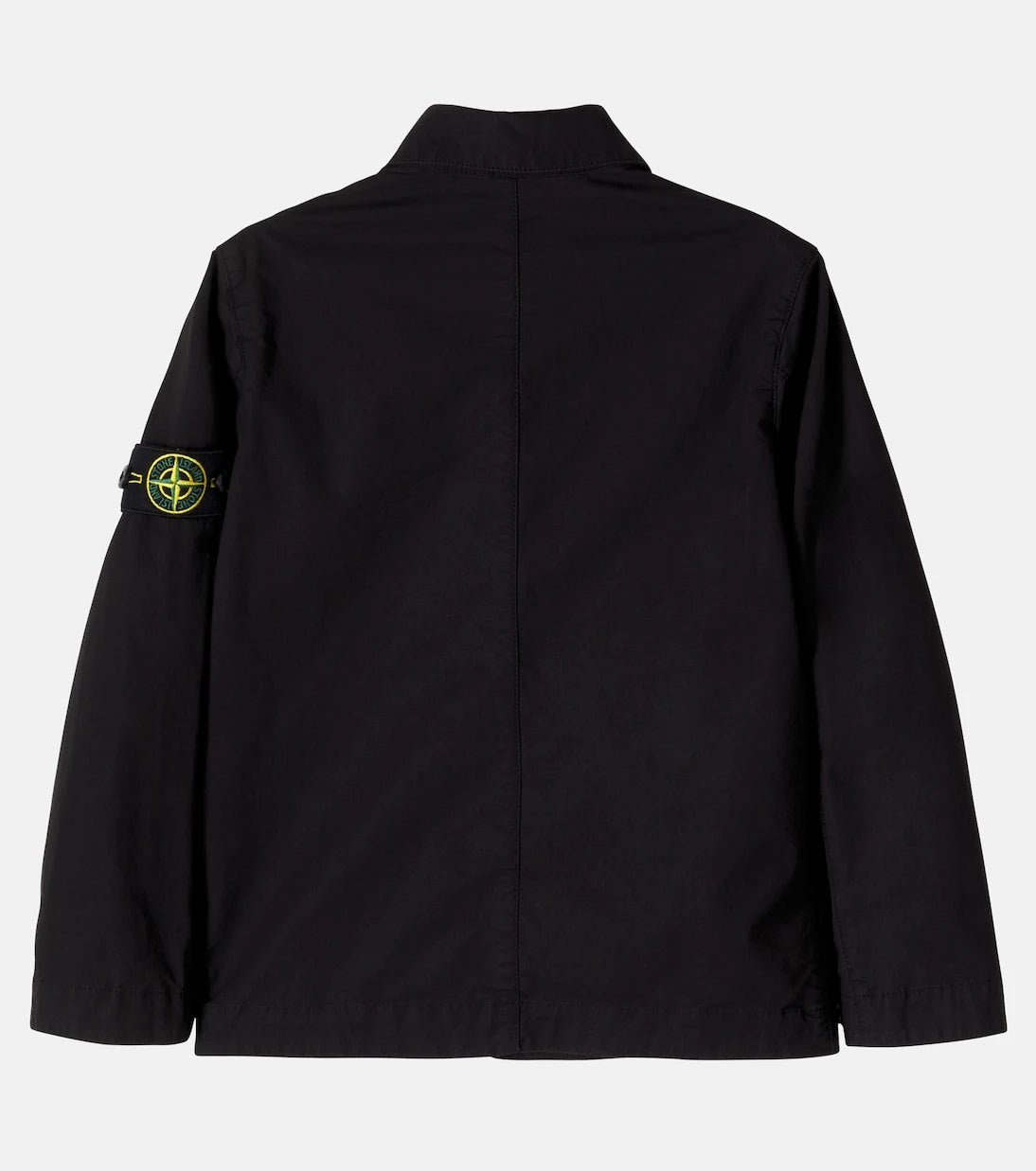 Stone Island Junior - جاكيت Compass من مزيج القطن