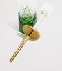 Crystal Ivy Green Toilet Brush