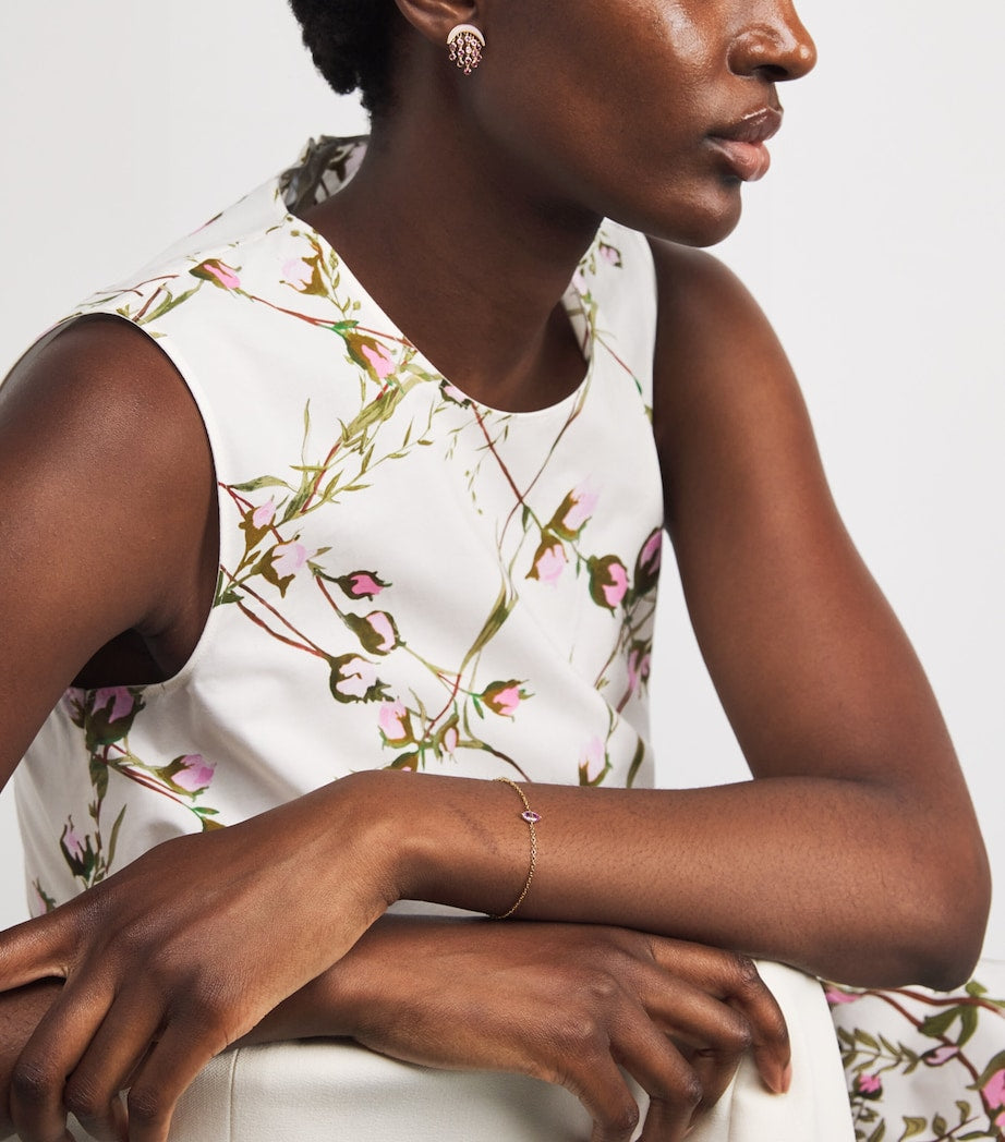 Yellow Gold and Sapphire Tilly Bracelet