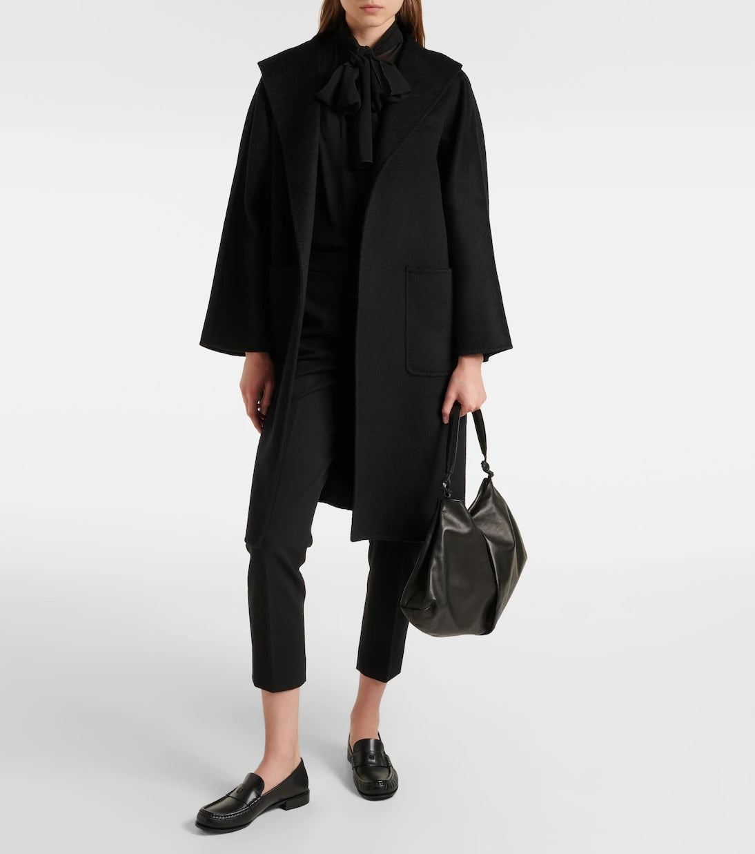 Max Mara - بنطلون جيرسي قصير ضيق