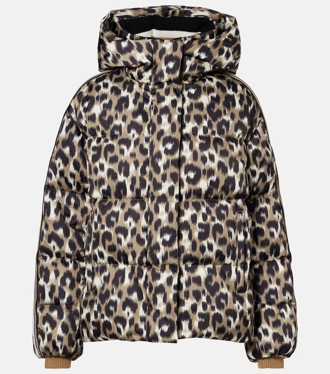 Fusalp - Ada leopard-print down ski jacket