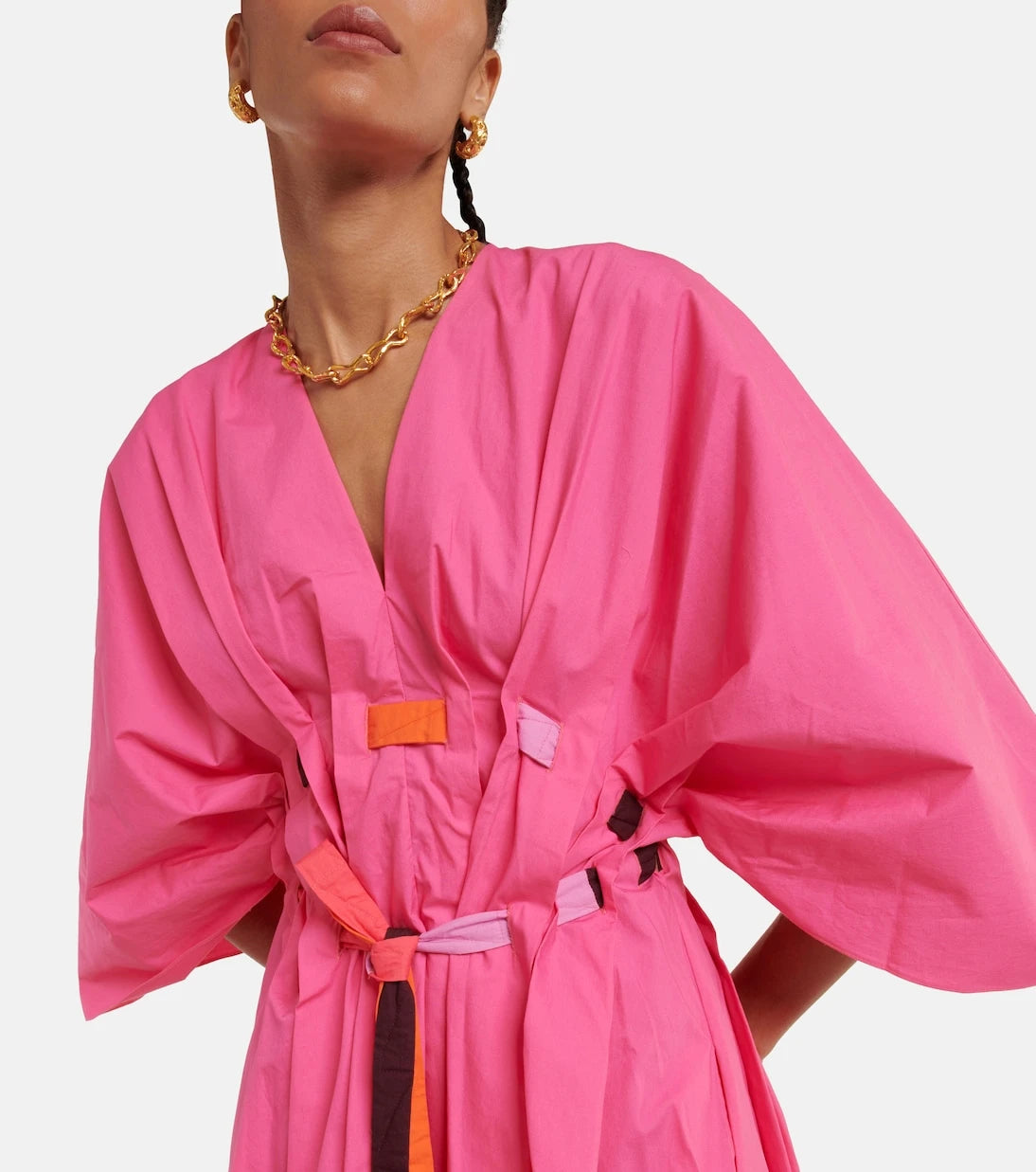 Roksanda - Naomina cotton poplin midi dress