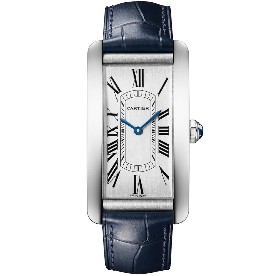 Large Stainless Steel Tank Américaine Watch 24.4mm