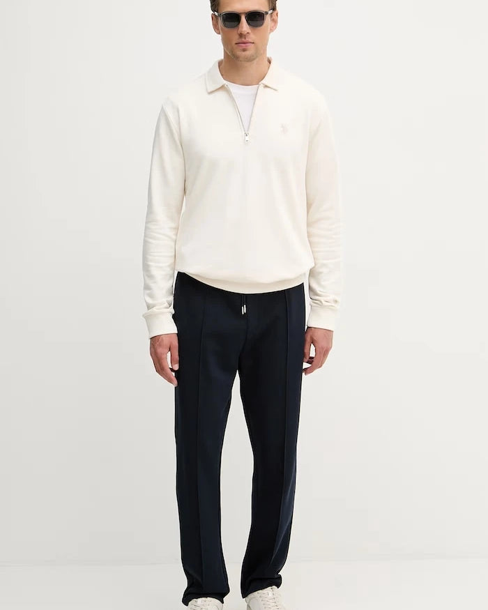 U.S. Polo Assn. Erkek Pamuklu Sweat Zip Sweatshirt