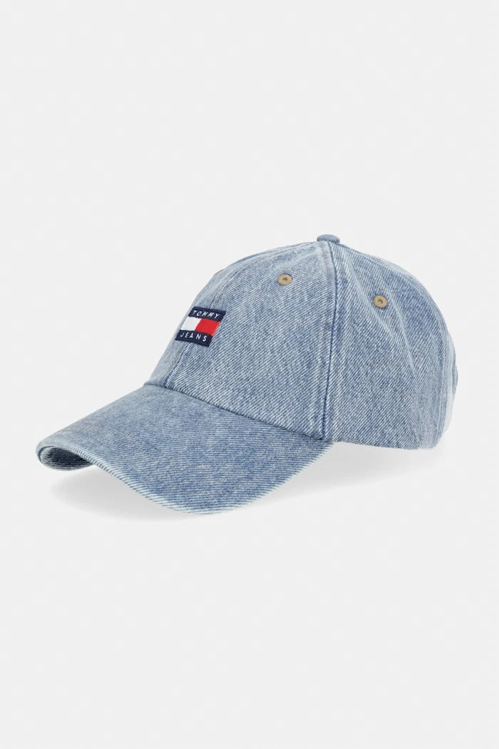 Tommy Jeans шапка с козирка дамска от памук