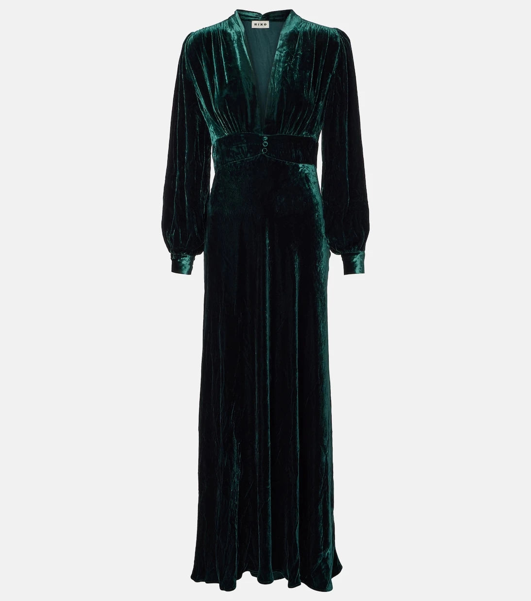 Rixo - Emory velvet gown