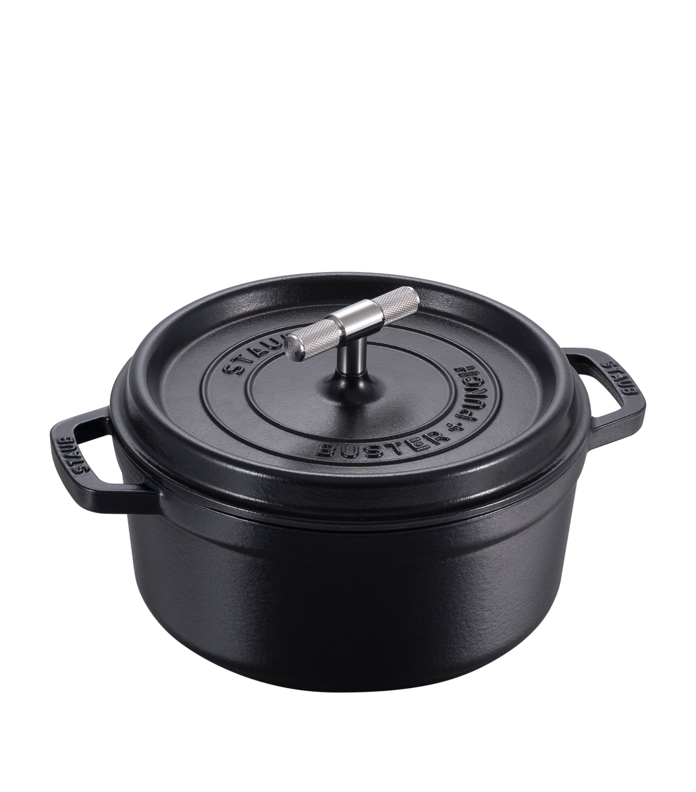 Staub x Buster + Punch Cocotte with Steel Knob (24cm)