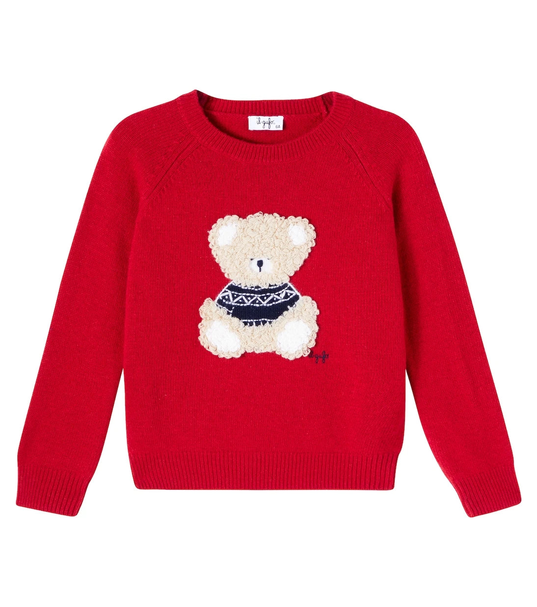 Il Gufo - Intarsia wool sweater