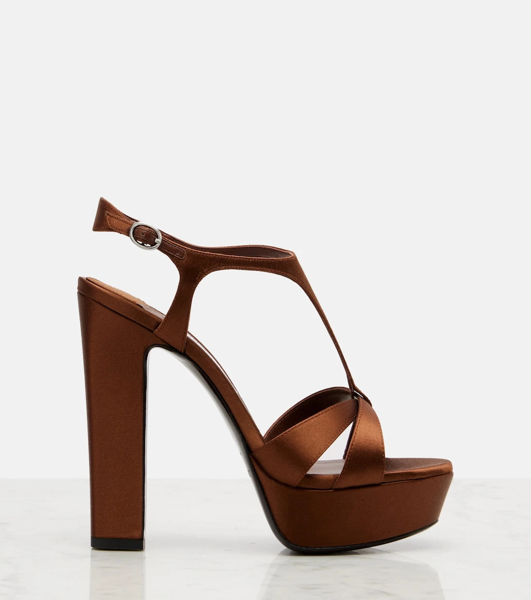 Jimmy Choo - Kesia 120 satin platform sandals