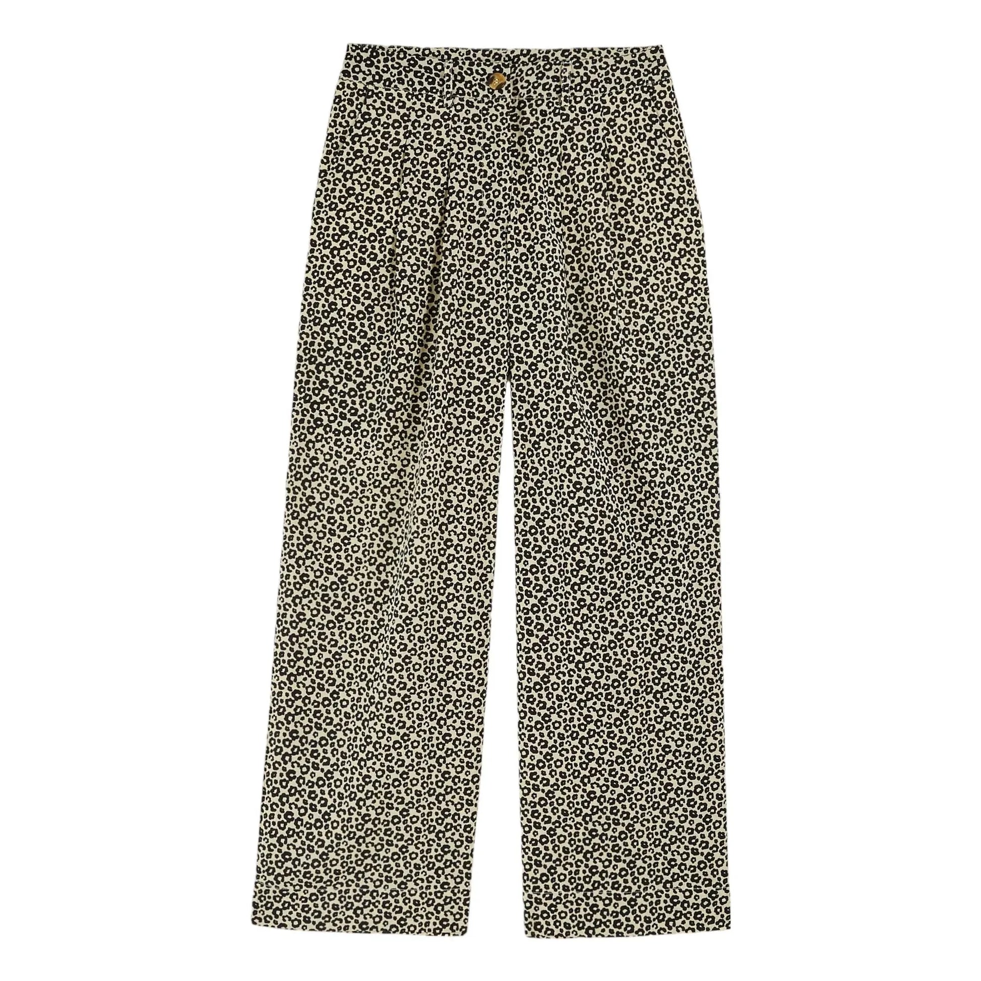 Emile et Ida - Bengal Leopard Pants | Black