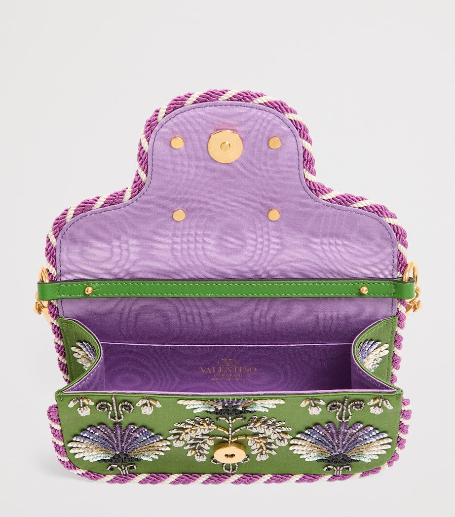 Small Embellished Locò Shoulder Bag