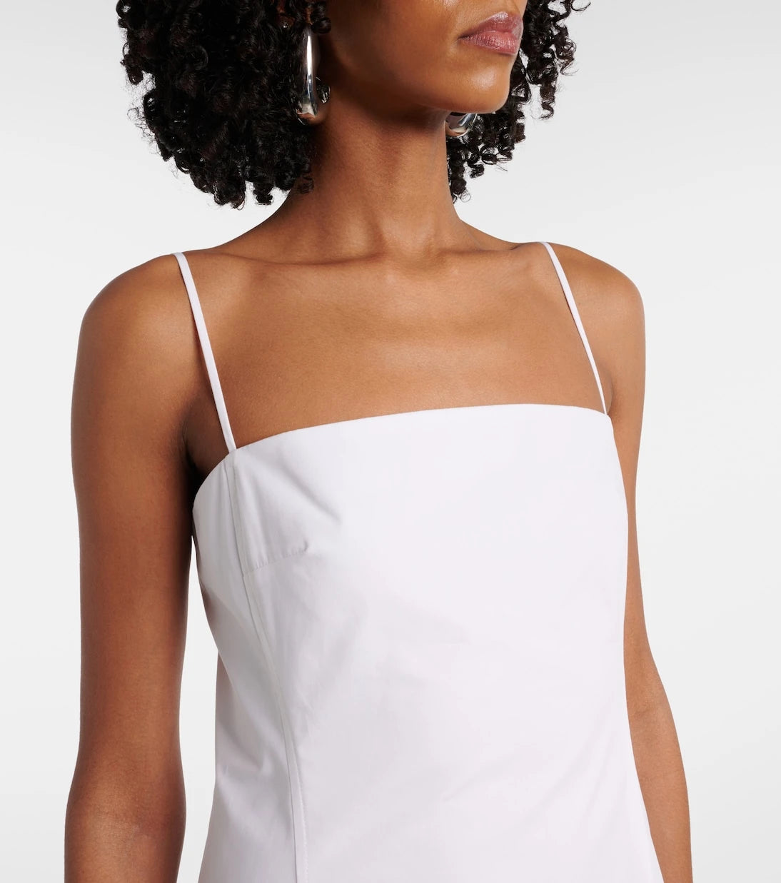 Simkhai - Bella floral-appliqué cotton midi dress