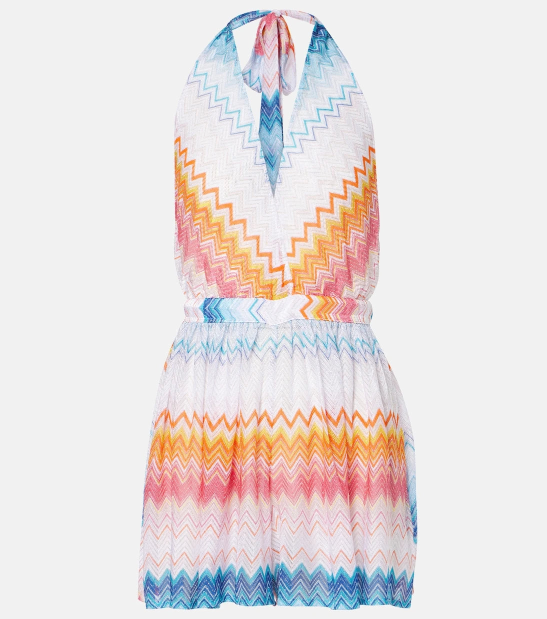 Missoni - جمبسوت بأربطة حول العنق بتصميم متعرج