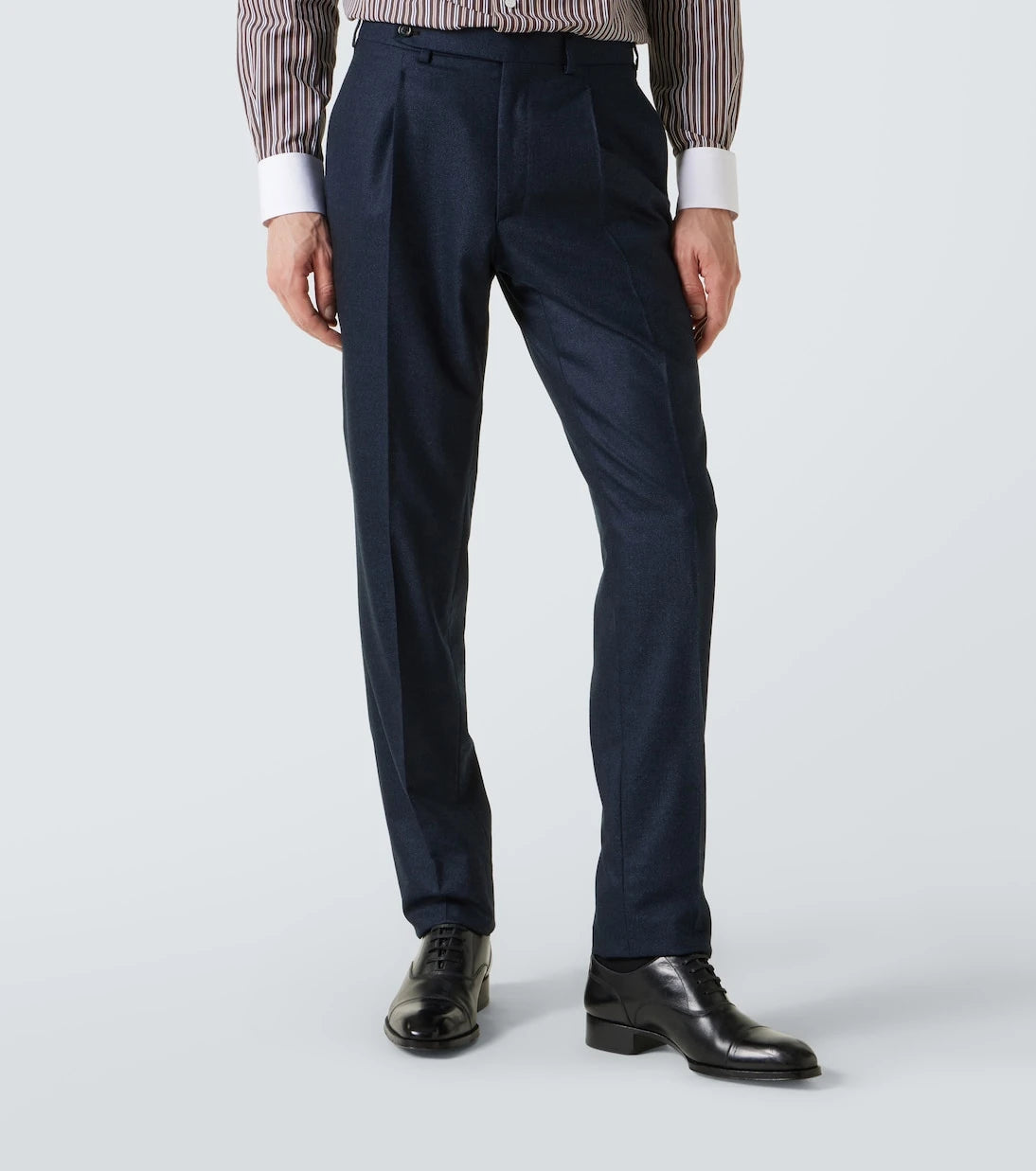 Brioni - Herringbone wool flannel suit