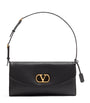 Valentino Garavani Leather Vain Soft Shoulder Bag