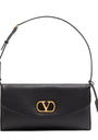 Valentino Garavani Leather Vain Soft Shoulder Bag