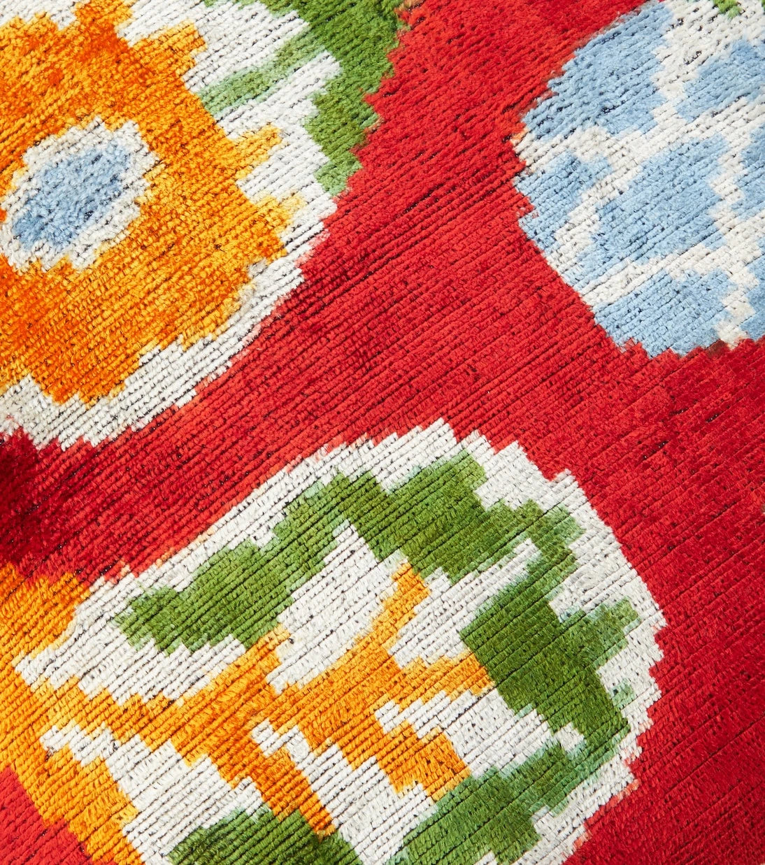 Les-Ottomans - Silk and cotton velvet cushion