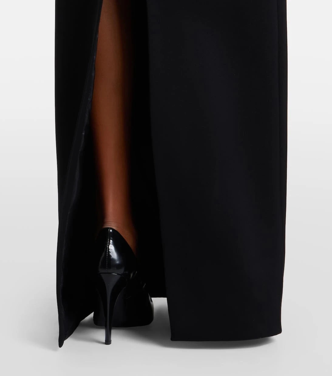 David Koma - Velvet-trimmed gown