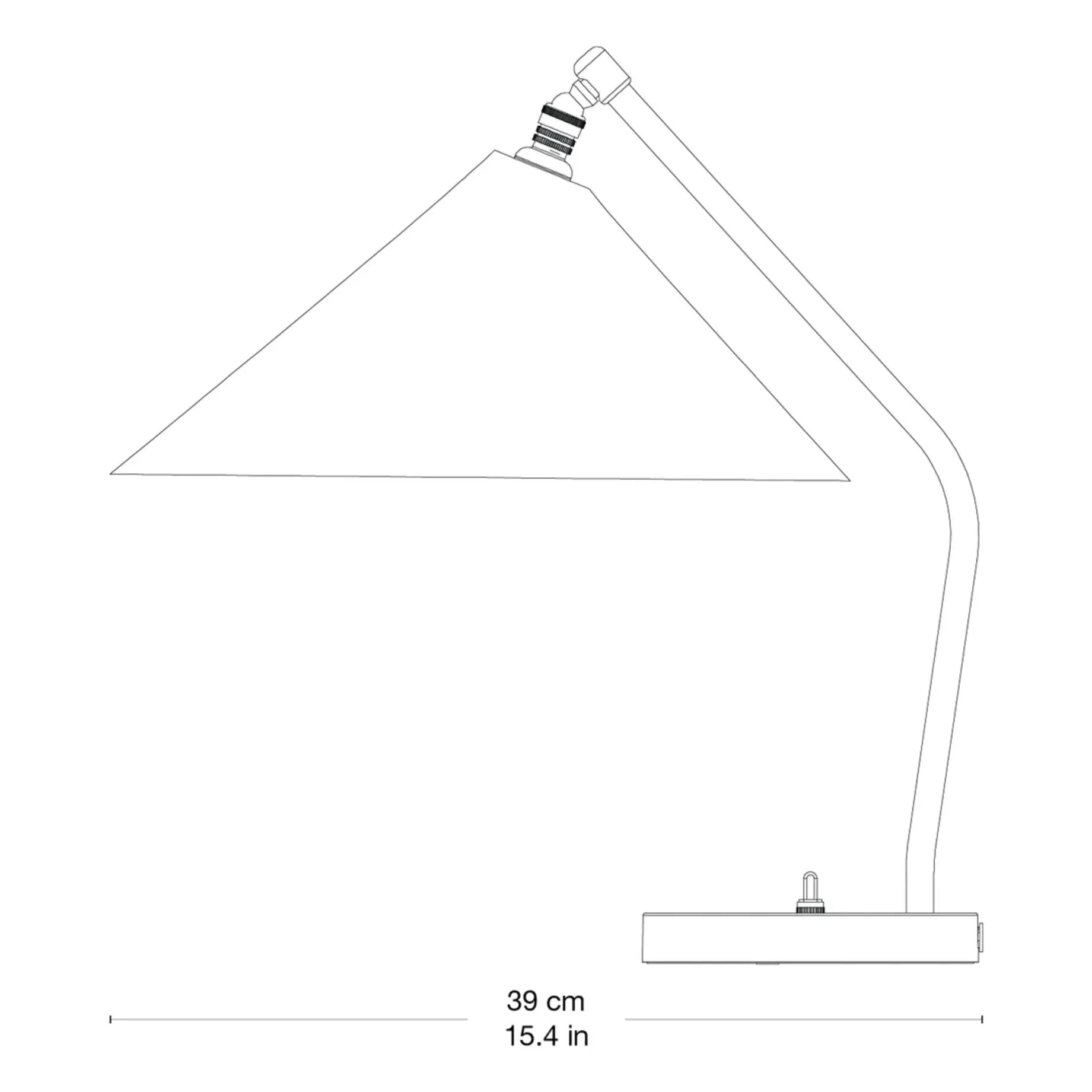 Gubi - Gräshoppa table lamp, Greta M. Grossman | Gold