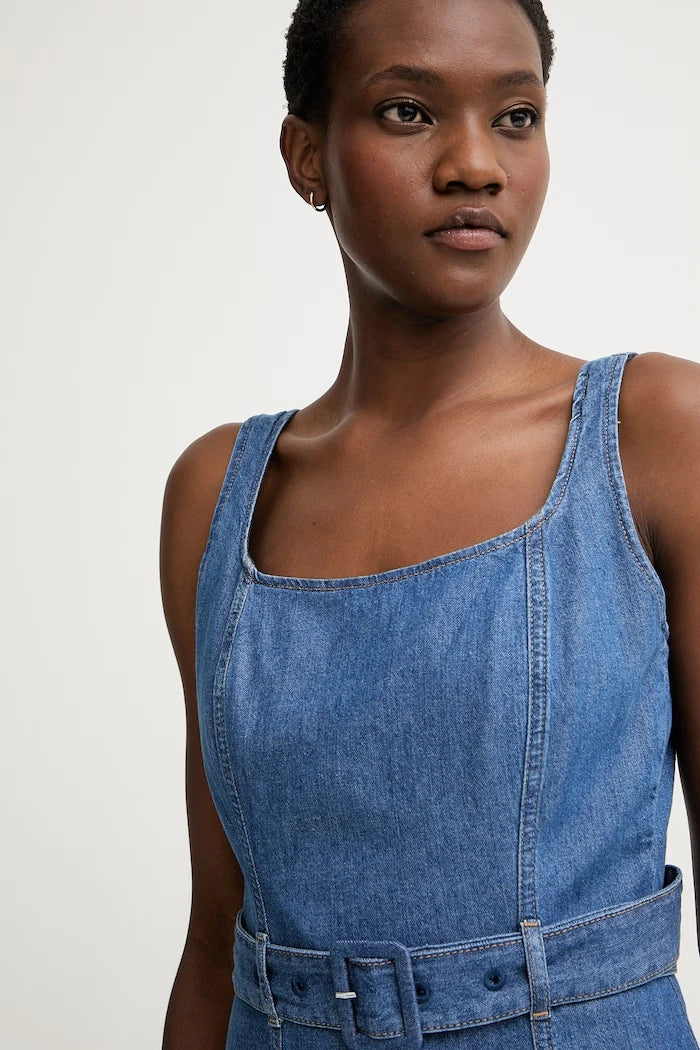 Tommy Hilfiger kadın denim askılı bluz
