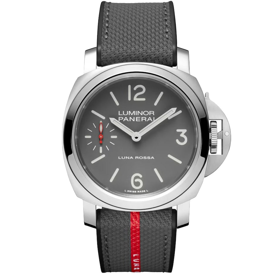 Stainless Steel Luminor Tre Giorni Luna Rossa Watch 44mm