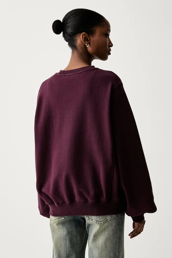 Rotate kadın pamuklu sweatshirt