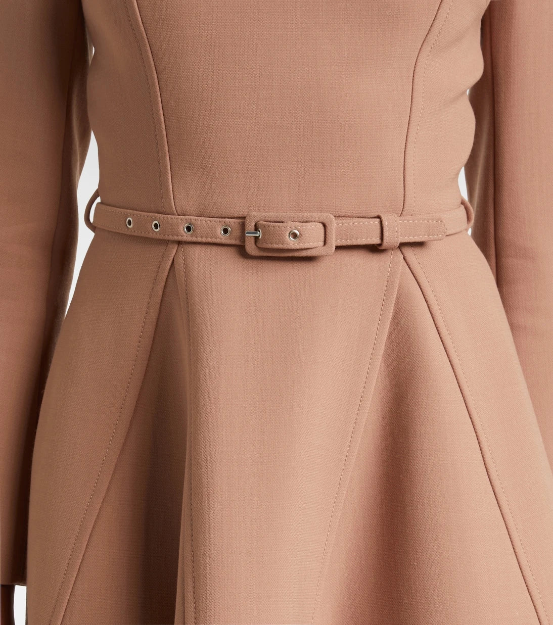 Emilia Wickstead - Ucellina belted paneled midi dress