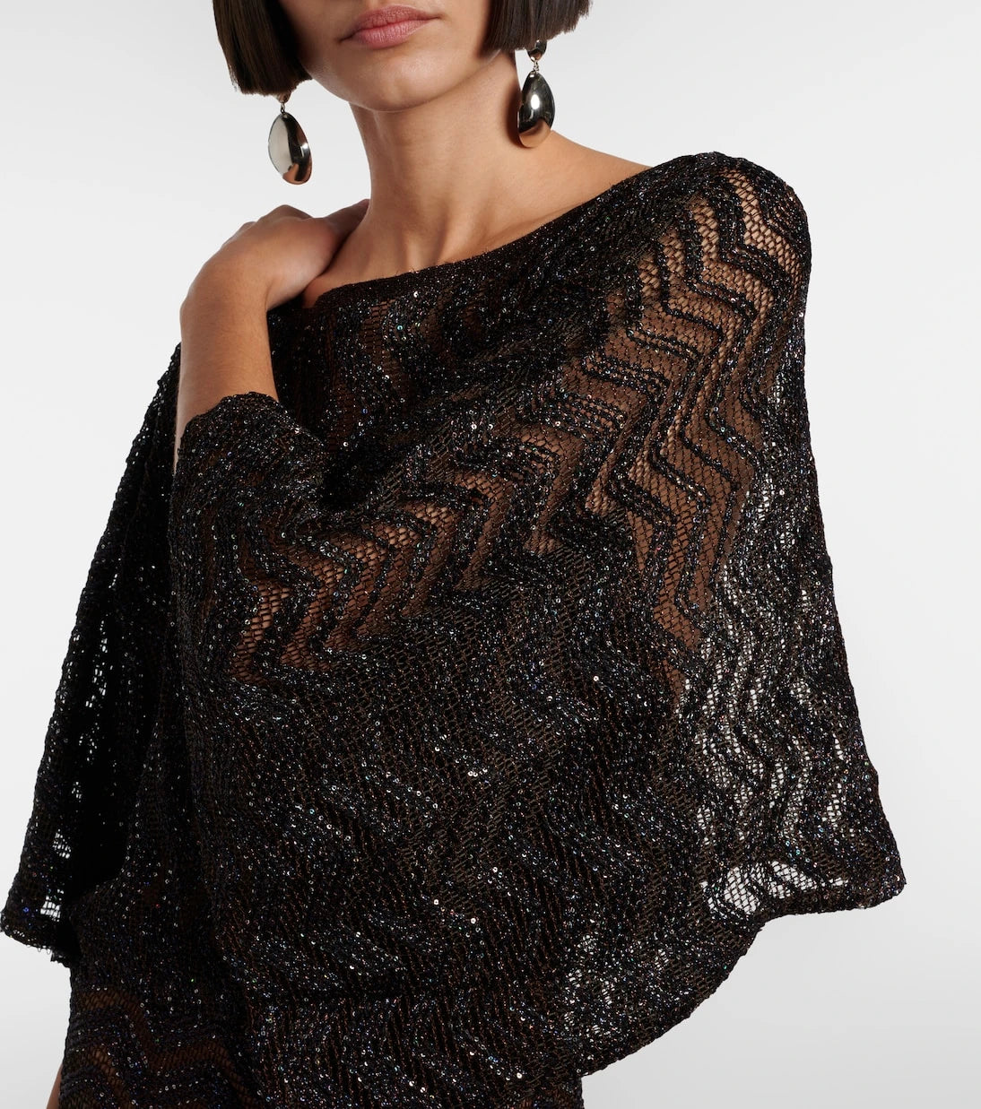 Missoni - Zigzag sequined top