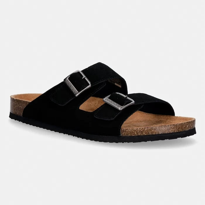 Skechers чехли мъжки от велур AIDAN