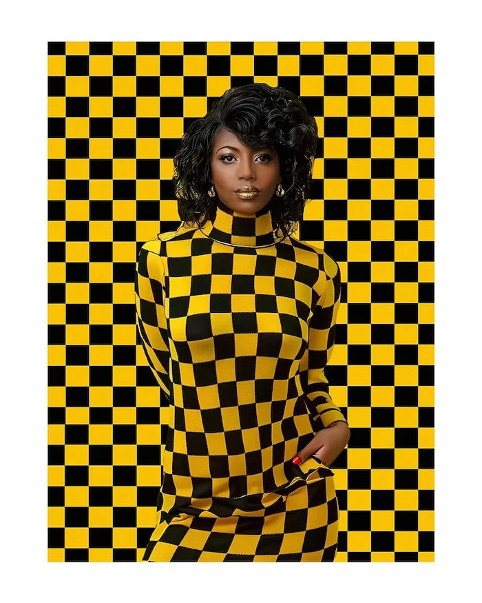 Графика върху акрилно стъкло a.i art HARTMAN Black Magic Woman 06 46x61 cm