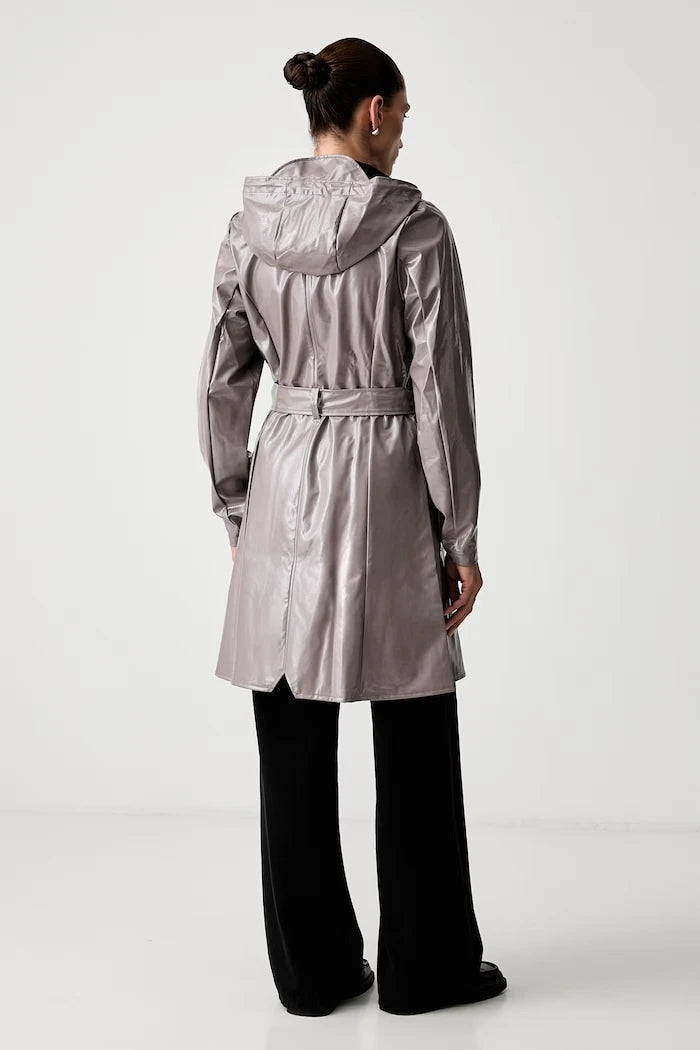 Rains Kadın Geçiş Montu Curve Long Jacket W3