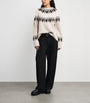 arch 4 Beige Cashmere Fair Isle Jackson Sweater