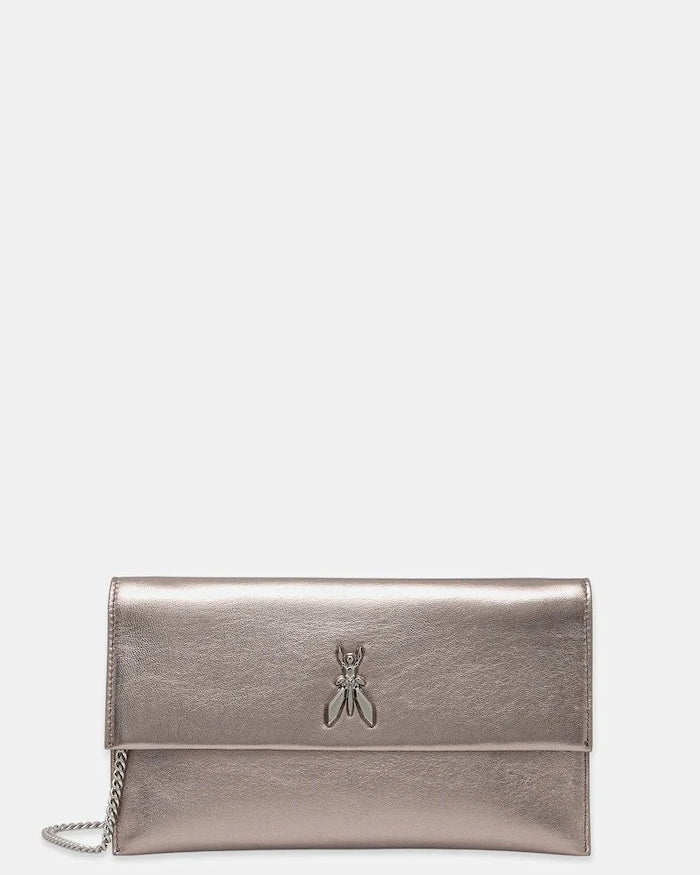 Patrizia Pepe kadın deri clutch